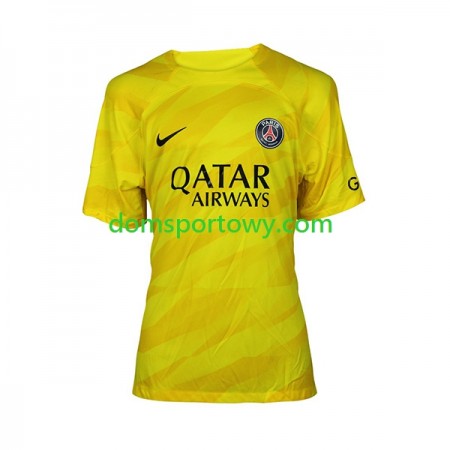 Koszulka Paris Saint-Germain Bramkarska Trzeci Koszulki Piłkarskie 2023-2024 Krótki Rękaw